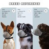 Dog Muzzle,Mesh Soft Muzzle for Small Medium Large Sized Dogs,