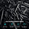 SUNLU Carbon Fiber PETG 3D Printer Filament 1.75mm, Increased Strength,