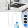 Dish Soap Dispenser for Kitchen Sink, Countertop Built in Sink