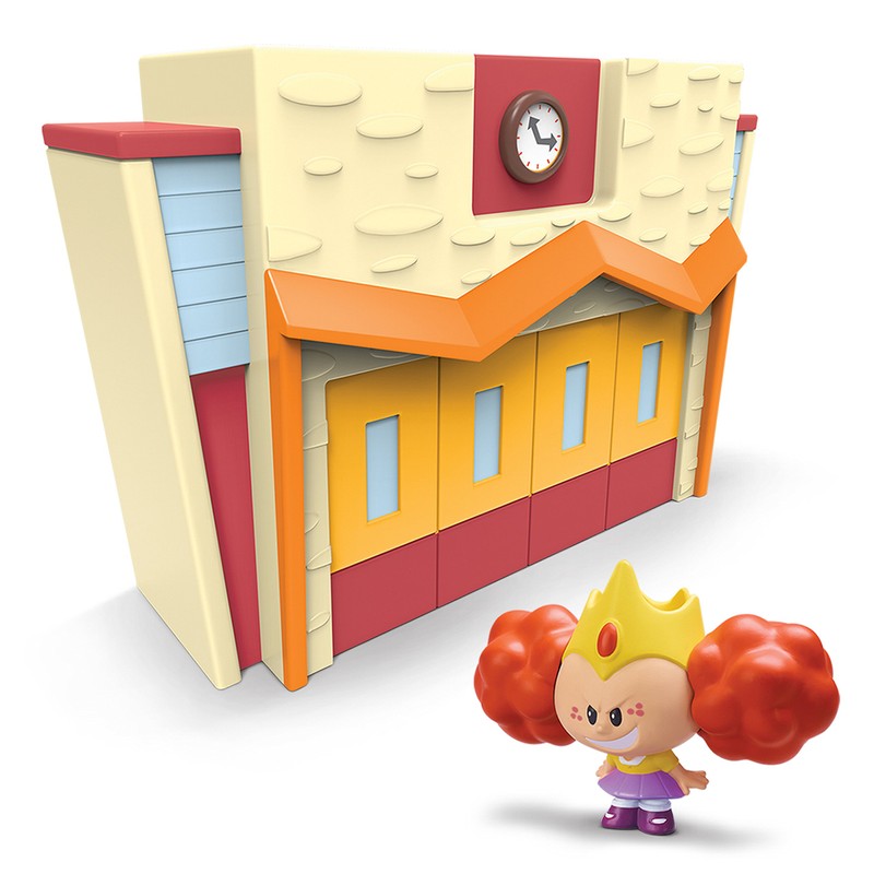 The Powerpuff Girls Princess Morbucks Schoolyard Scramble Playset