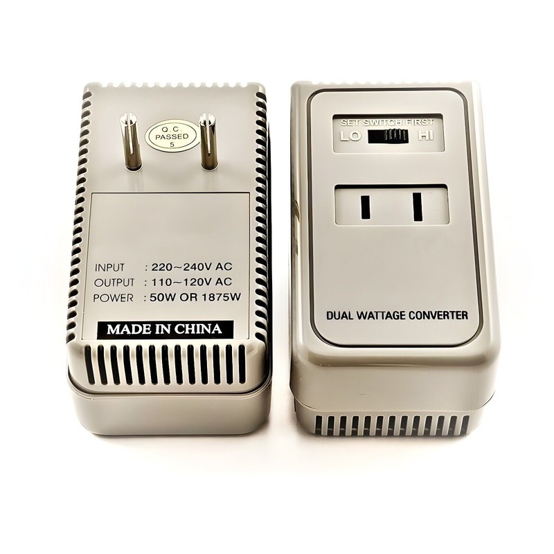 Simran Foreign Travel Converter 50-1875 Watt 220 To 110 Volt