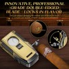 KEJIAR Cigar Lighter, Multi-Purpose Cigar Torch Lighter, Refillable Butane Torch