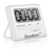 Digital Kitchen Timer, Senbos High Decibel Loud Alarm Magnetic Countdown