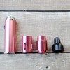 Refillable Inflatable Lighters,Built-in Detachable Jet Flame Torch Lighter Kitchen Cooking,Pink（2PCS）