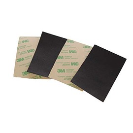 Bigg Red - Brake Pad Anti-Squeal Backing Shims - Compatible with, Mini, Front, Rear - Left & Right - 96 x 60mm