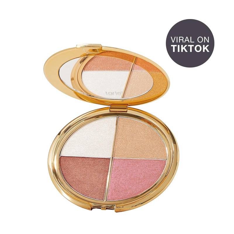 Tarte glow wardrobe highlighting eye and cheek palette - Highlighter