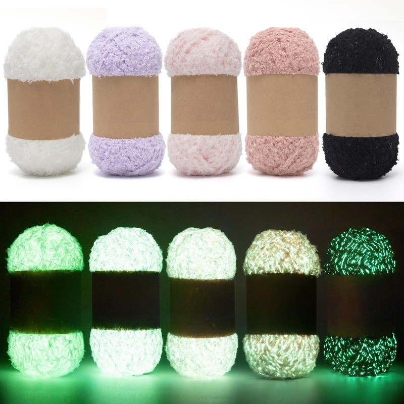 SunBling - Paquete de 5 hilos de terciopelo coral que