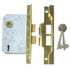 ERA 287-32 2.5-inch 64mm 2-Lever Rebated Door Lock with Brass
