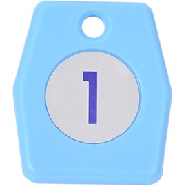 Cloak Tickets A-Type (50 pieces) 1-50 Sky Blue 11009 Product Code: 3861300