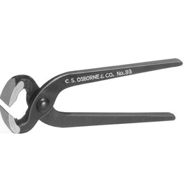 CS Osborne 93 Shoemakers Pincer End Cutter Nipper Plier best tool for Carpenters, Nails, and More