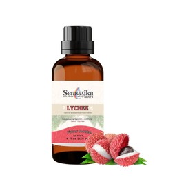 Lychee Natural & Artificial Flavor Sensatika 4 fl oz - Natural and Artificial Food Flavor for coffee syrups, baking, ice cream and desserts