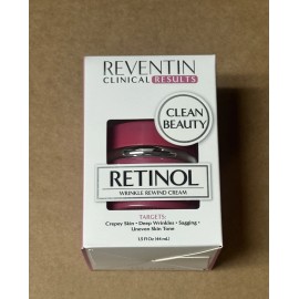 Reventin Clinical Results Retinol Wrinkle Rewind Cream 1.5 fl oz NEW