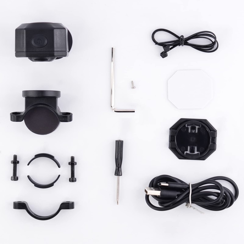 GREENCYCLE Electric Bike Alarm with Remote Controller, Motorcycle Anti-Theft Security