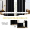 NICETOWN Black Velvet Blackout Curtains 96 inch Long for Bedroom