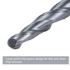 sourcing map Tapered Ball Nose End Mill CNC Router Bit,