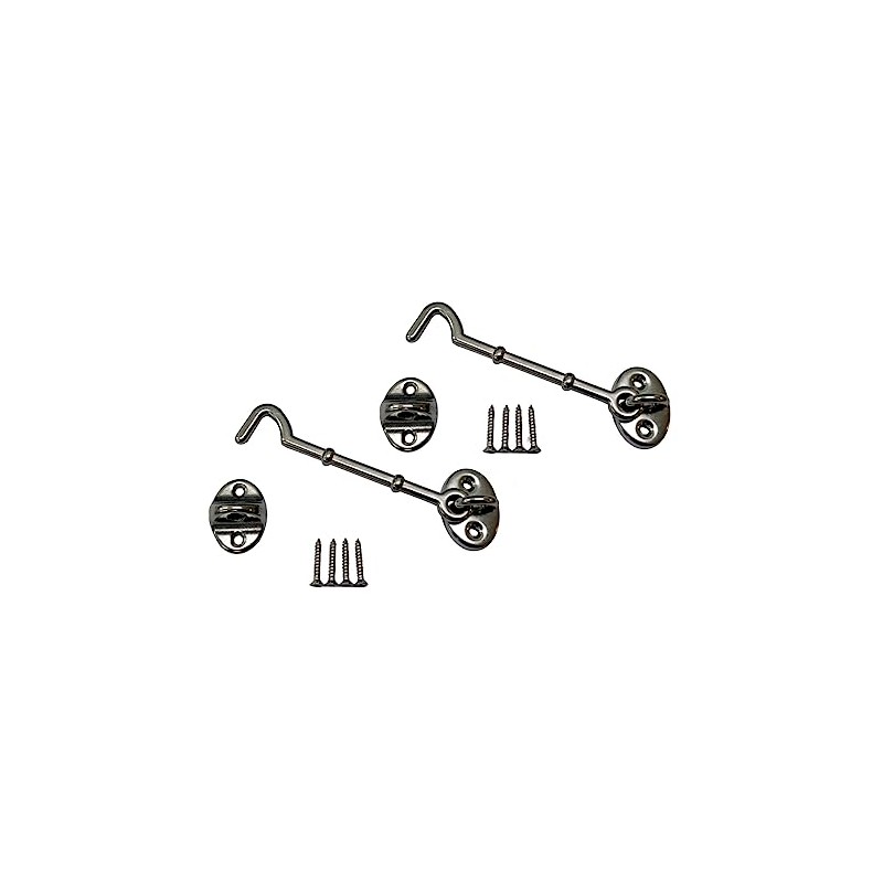 QCAA Marine Grade Stainless Steel 316 Cabin Hook Latch &