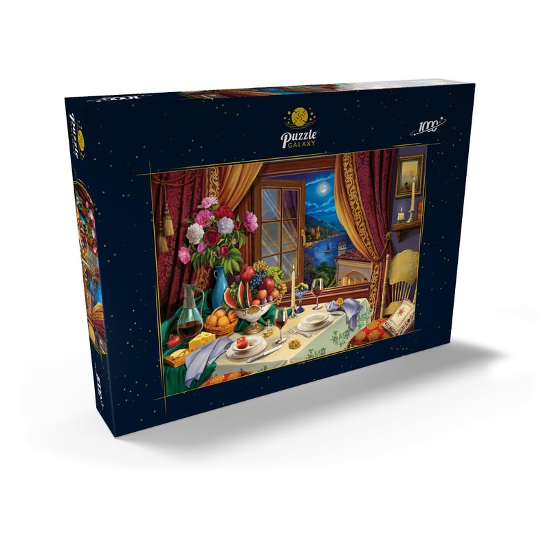 MyPuzzle Gourmet Evening by the Lake - Premium 1000 Piece