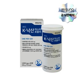 MS K-Butyric Acid Master Formula 30 tablets (1 month) / MS K-낙산 마스터 포뮬러 30정 (1개월)
