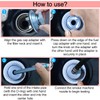 Universal Gas Cap Adapter for EVAP Leak Testing, Includes Fuel