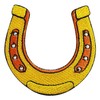 Horse Shoe Patch, Horse Patch, Horse Lovers Patch Embroidered Iron