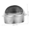 ULTECHNOVO Efficient Airflow Ventilation Pipe Cover Stainless Steel Exhaust Vent
