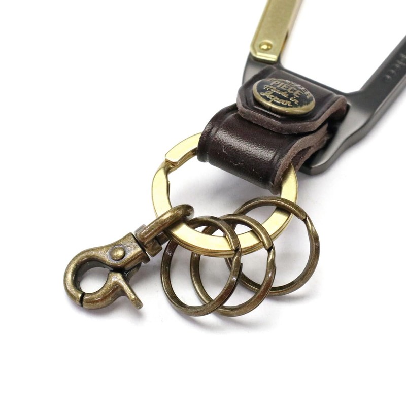 Masterpiece Carabiner Key Holder, Black