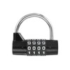 PATIKIL Combination Padlock, 4 Digit Gym Locker Lock Zinc Alloy