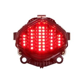 Integrated Sequential LED Tail Lights Smoke Lens fits Honda CBR500R CB500X CB500F 2013-2015