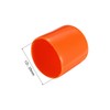 QUARKZMAN Pack of 10 Rubber Caps 25 mm (1 Inch)
