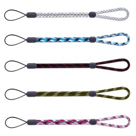 AIXUAN Straps, Cell Phone Straps, Set of 6, Adjustable Length, Fall Prevention, Anti-Loss, for Keys, USB Drives, 6 Colors (Type 1)