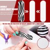 100 Pack Nail Files Double Sided Emery Boards Manicure Tools