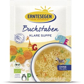 Letters Clear Soup Organic 12 x 42 g