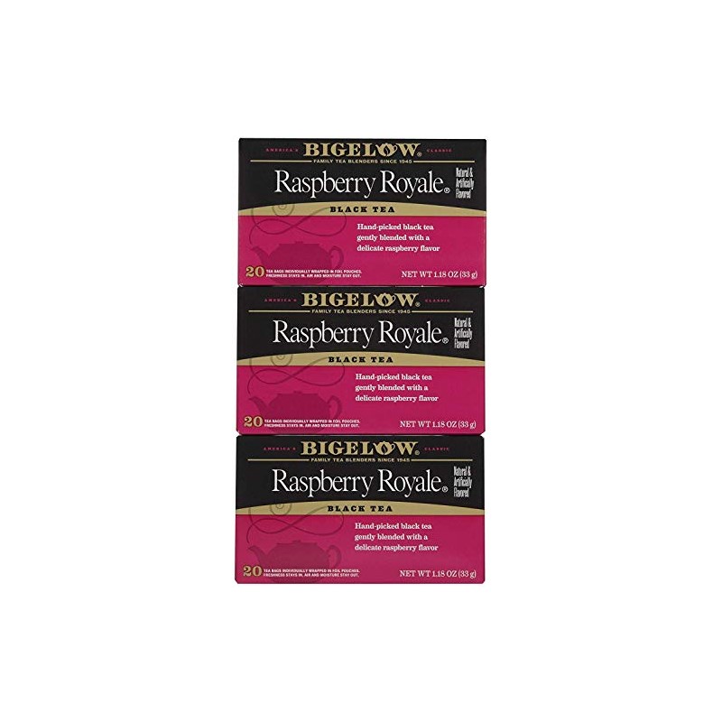 Bigelow Raspberry Royale Tea Bags - 20 ct - 3