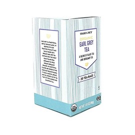 Trader Joe's - Organic Earl Grey Tea A Blend of Black Tea And Bergamot Oil - 20 Tea Bags
