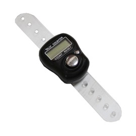 Digital Row Counter Register or Sports Lap Number Tally Black