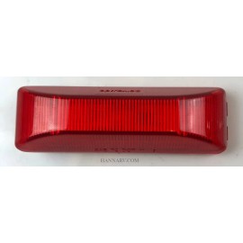 Triton 07846 Red 4-inch Rectangular Clearance Sidemarker Light