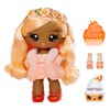 Yummiland Large Doll + Lipgloss Pet- Piper Peach, Age 4+