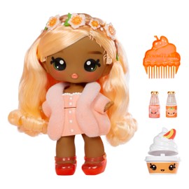 Yummiland Large Doll + Lipgloss Pet- Piper Peach, Age 4+