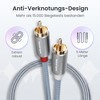 audio pirates High Performance Audio RCA Cable, 2 x 2