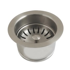 Kingston Brass BS3008S Made to Match Garbage Disposal Flange, 4-7/16'' (L) x 4-7/16'' (W) x 2-9/16'' (H), Brushed Nickel