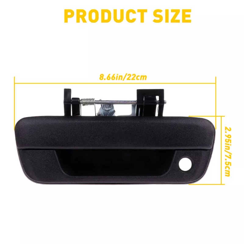 Slaction Rear Gate Tailgate Tail Latch Handle for 2004-2012 GM