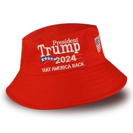 Trump 2024 Bucket Hat Summer Hat Beach Sun Hat for Men & Women1