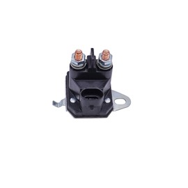HDKANRD 12V 2 Terminals Lawn Mower Solenoid Starter Relay Switch 7CM-1221-212-51 Replaces Gravely 05167200 Riding Lawnmower Tractor