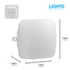 Lights by Night Mini Square LED Night Lights Plug Into