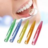 60Pcs Interdental Brush Floss Interdental Cleaning Brush with PP Handle