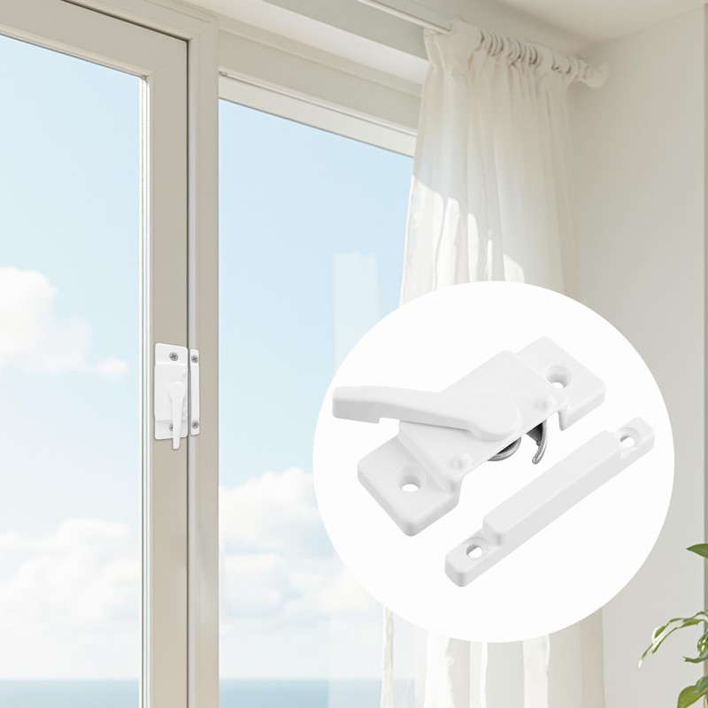 FUNSUEI 10 Pack Cam Action Sash Locks, Window Sash Locks
