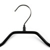Mawa Extra Wide Jackets Clothing Hanger, Pack of 5, Black