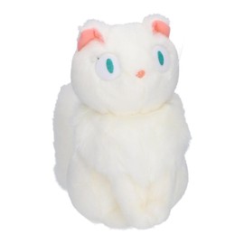 Sun Arrow Studio Ghibli White Cat Lilly Plush Toy M K9354