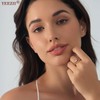 YEEZII Gold Rings Set for Women Non Tarnish, 14K Gold