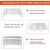Cooling Rack, P&P CHEF 5-Tier Stainless Steel Stackable Baking Cooking